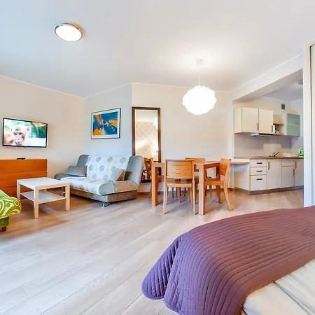 Apartamenty Sun & Snow W Ves Przy Plazy - Sauna, Basen, Jacuzzi, Plac Zabaw Владиславово Екстер'єр фото
