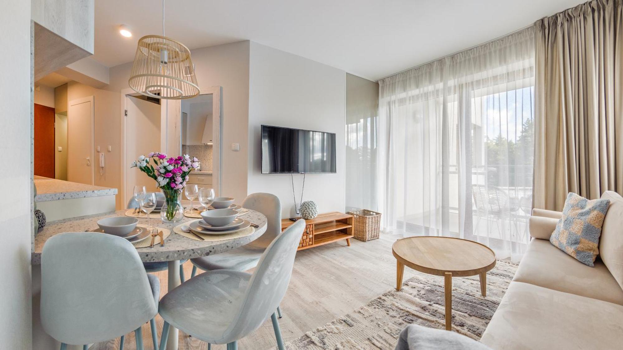 Apartamenty Sun & Snow W Ves Przy Plazy - Sauna, Basen, Jacuzzi, Plac Zabaw Wladyslawowo